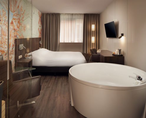 Inntel Hotels Amsterdam Centre - Wellness hotel Room - Overview
