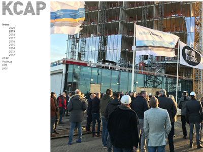 KCAP - november 2019 - Topping-out of Inntel Hotels Marina Beach