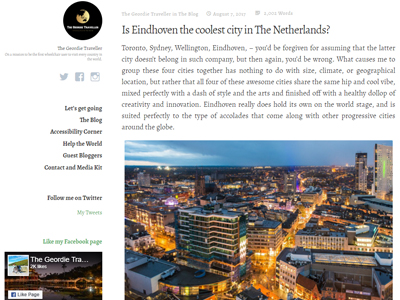The Geordie Traveller - Augustus 2017 - Is Eindhoven the coolest city