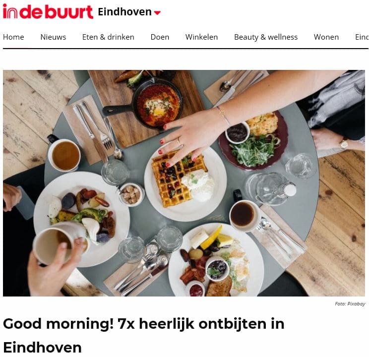 Inntel Hotels Art Eindhoven - 7x heerlijk ontbijten in Eindhoven - in de buurt Eindhoven