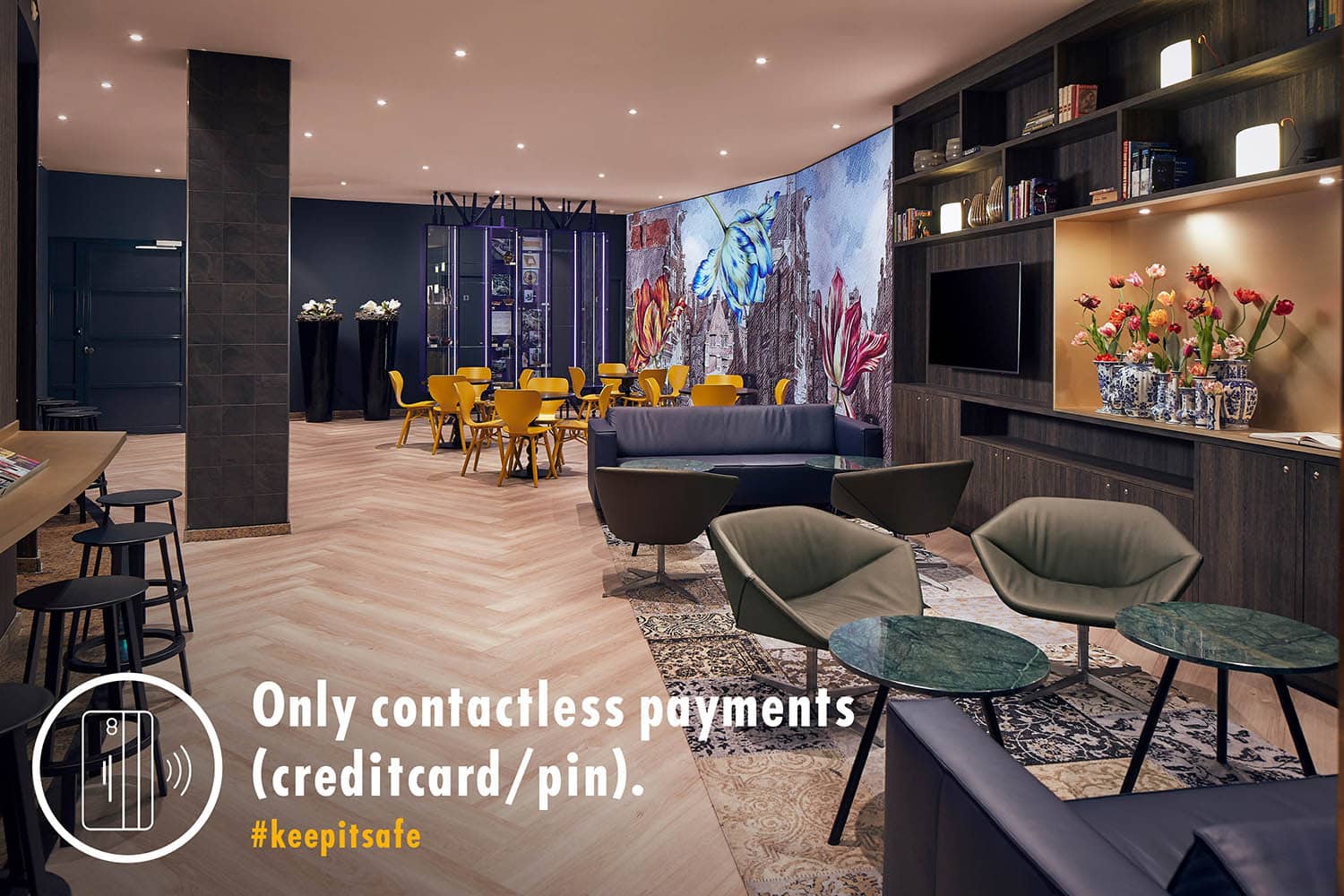 Inntel Hotels Amsterdam Centre - Covid-19 contactless payments