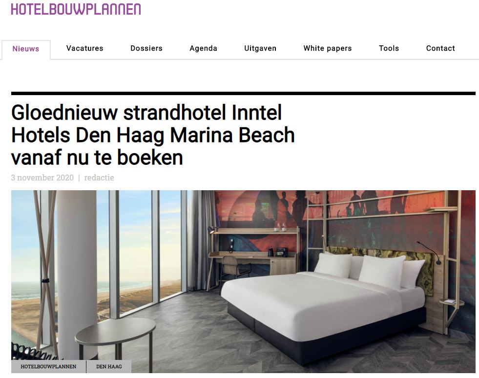 Inntel Hotels Den Haag Marina Beach - Hotelbouwplannen