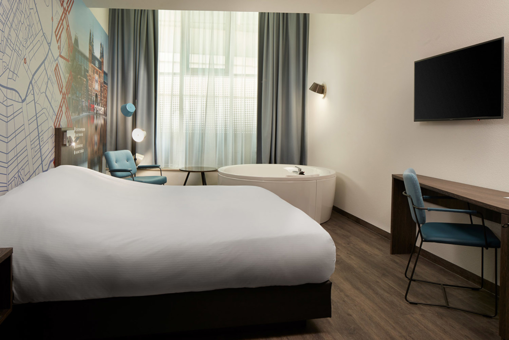 Inntel Hotels Amsterdam Centre - Spa kamer met bubbelbad