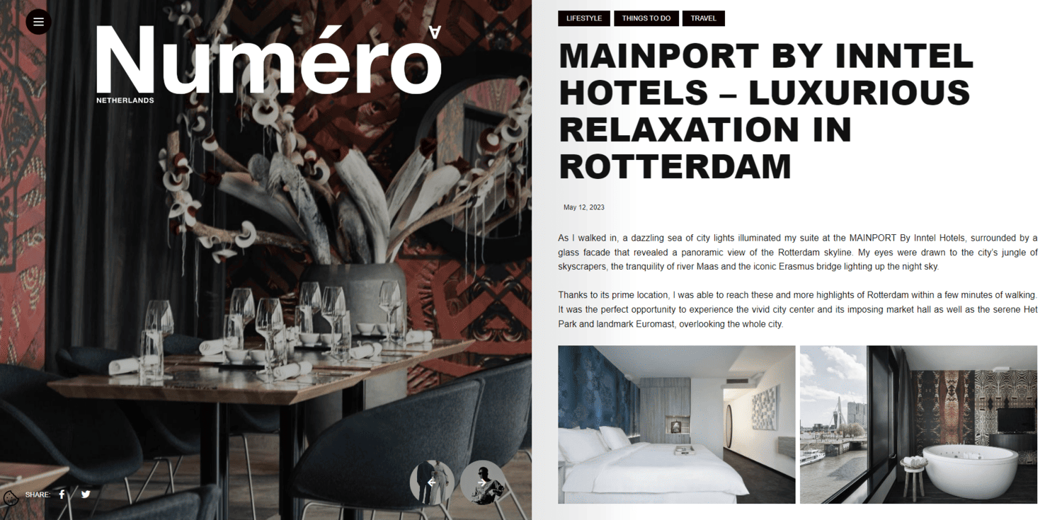 MAINPORT BY INNTEL HOTELS NUMÉRO